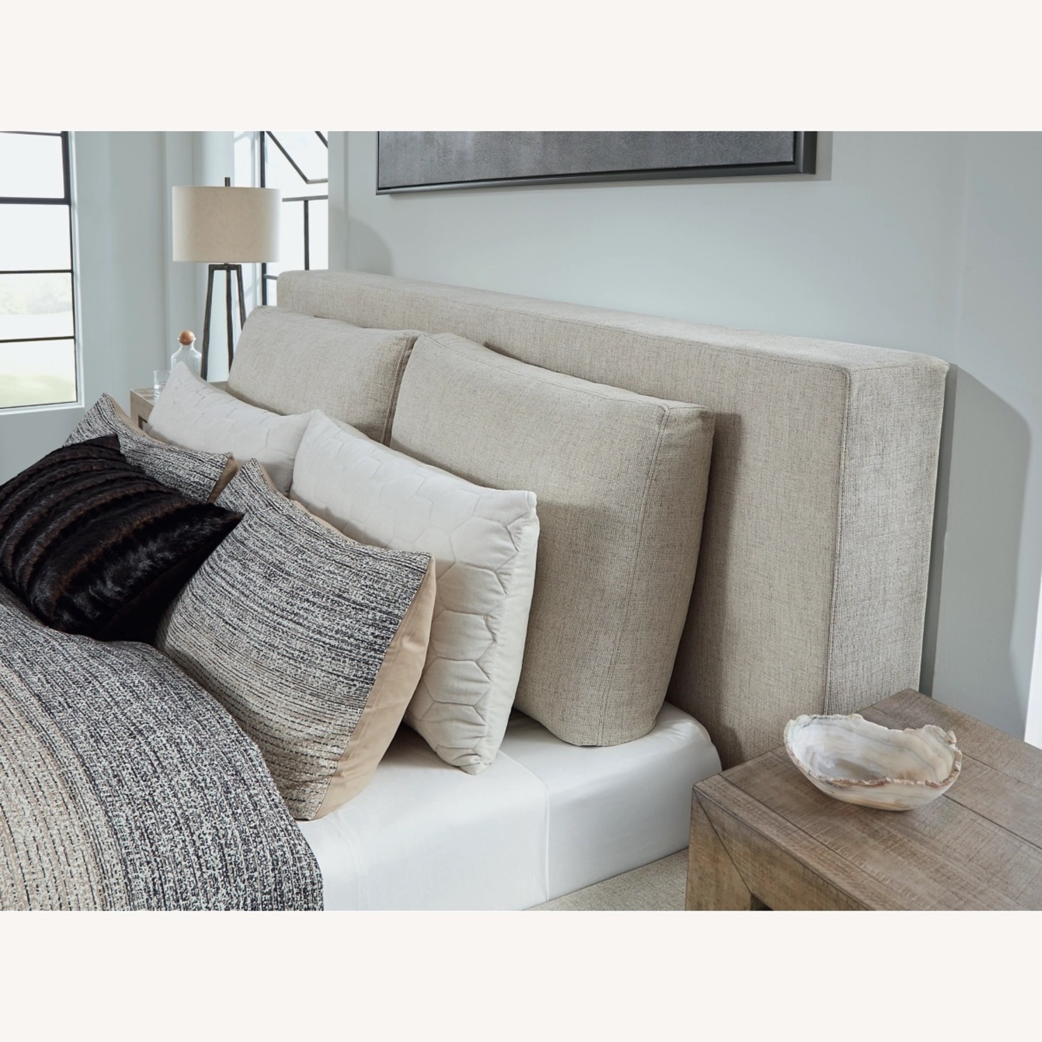 Langford King Upholstered Bed - image-2