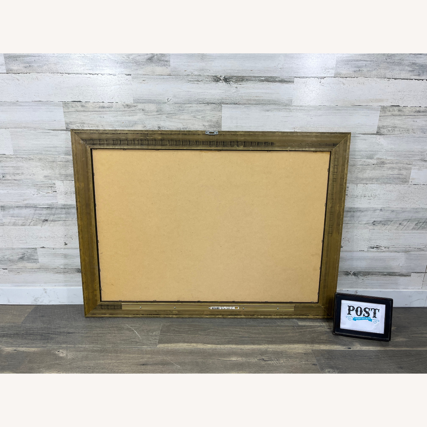 Large Gold Frame Mirror - image-3