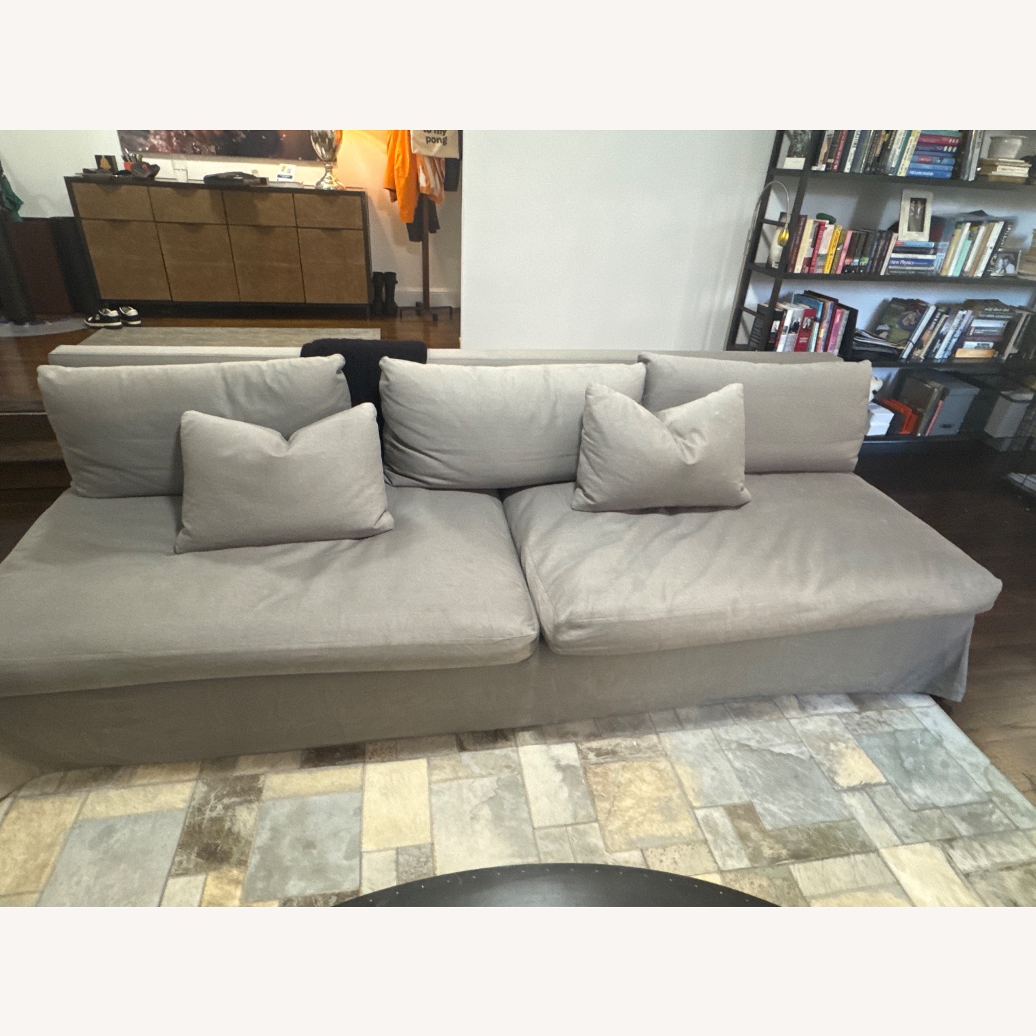 Custom Grey Sofa - image-2
