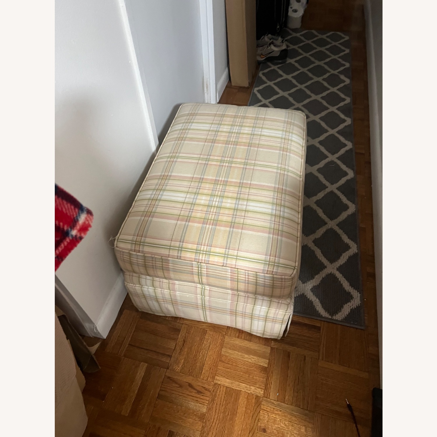 Ethan Allen Devonshire Swivel Glider with ottoman  - image-2