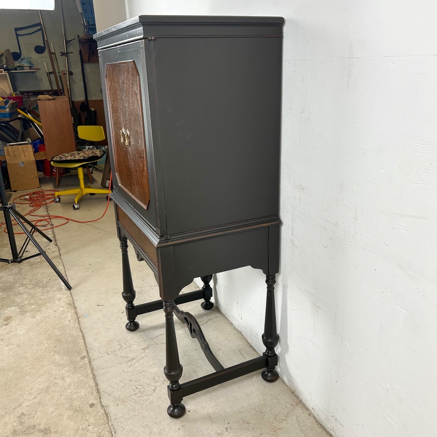 Traditional Modern Bar With Dropfront Cabinet - image-6