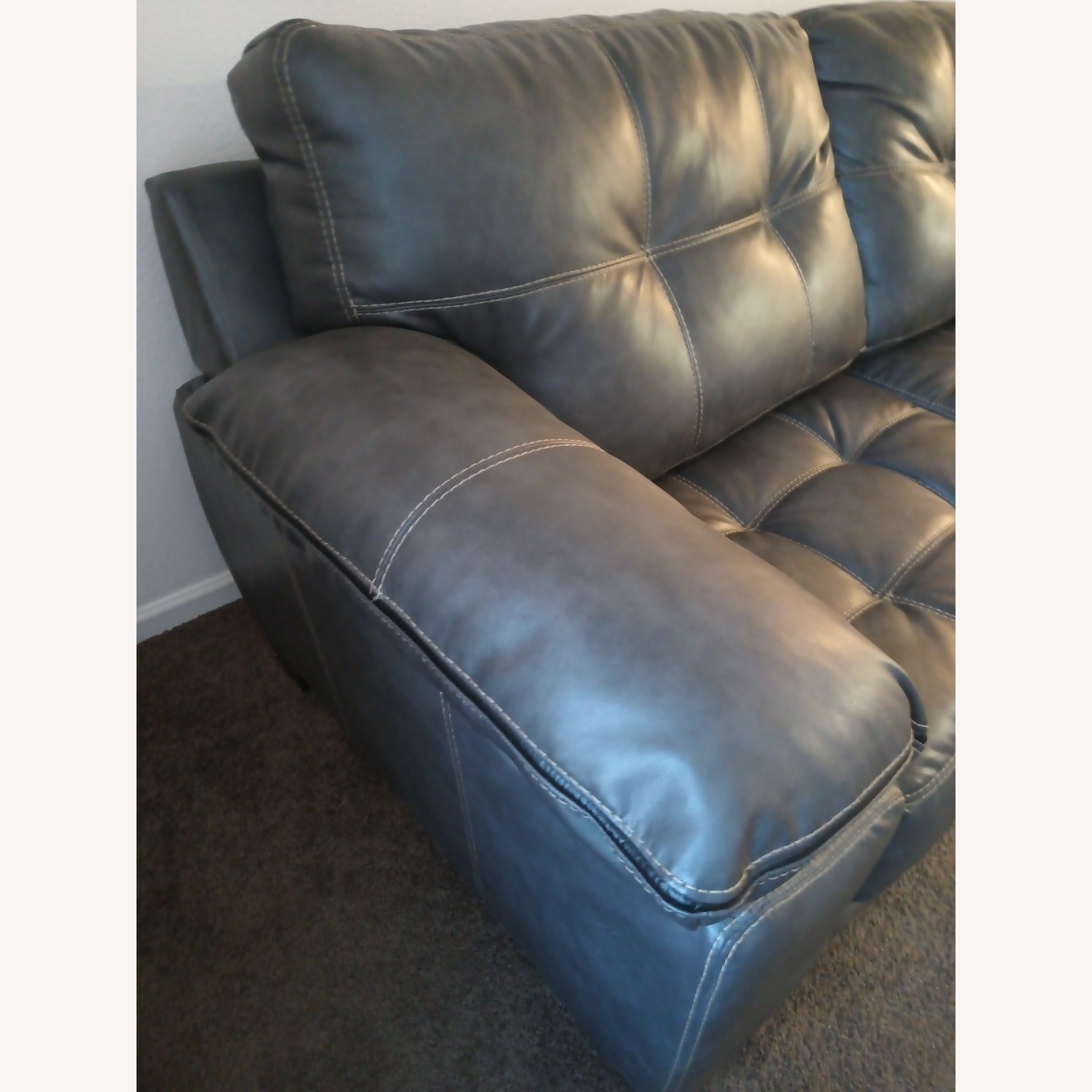 Jackson Furniture Dark Gray Hudson Sofa - image-5