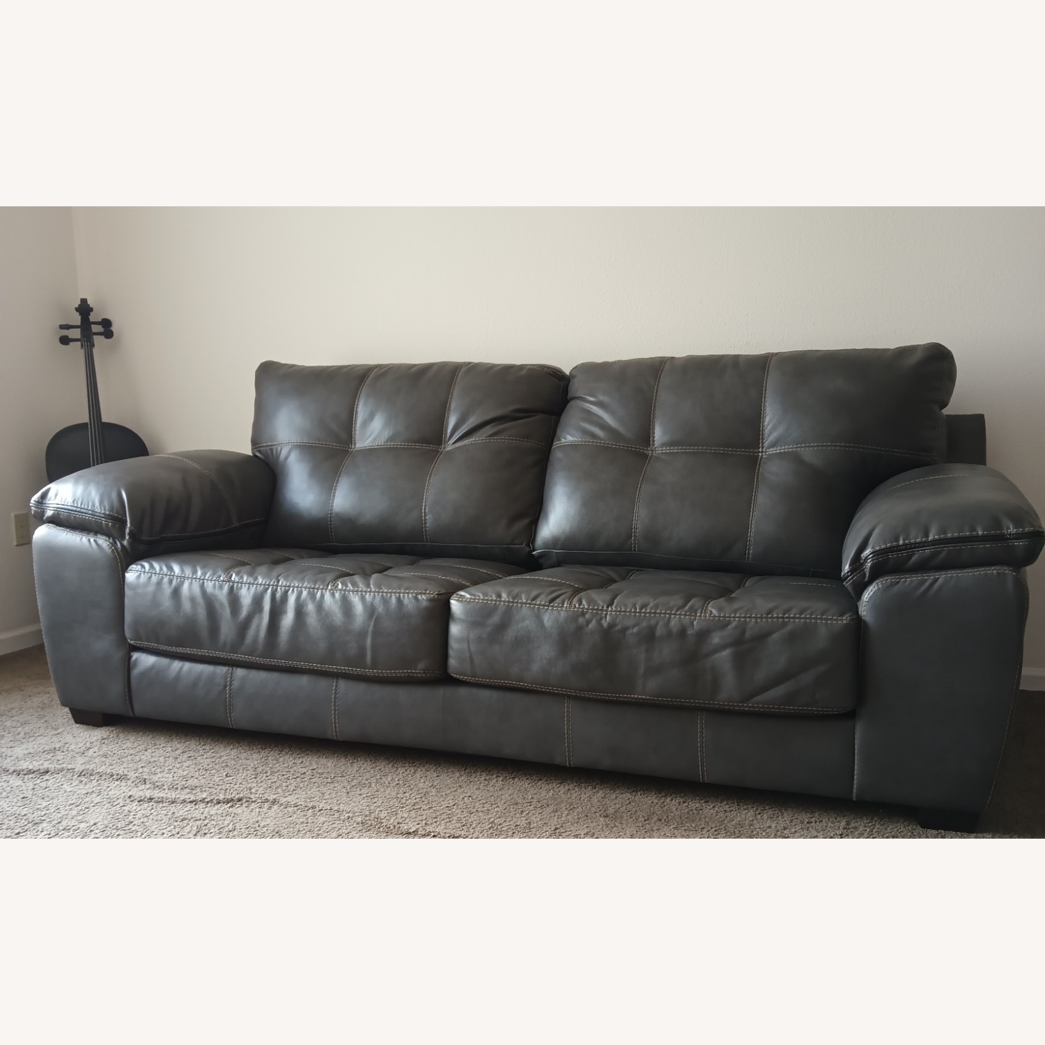 Jackson Furniture Dark Gray Hudson Sofa - image-2
