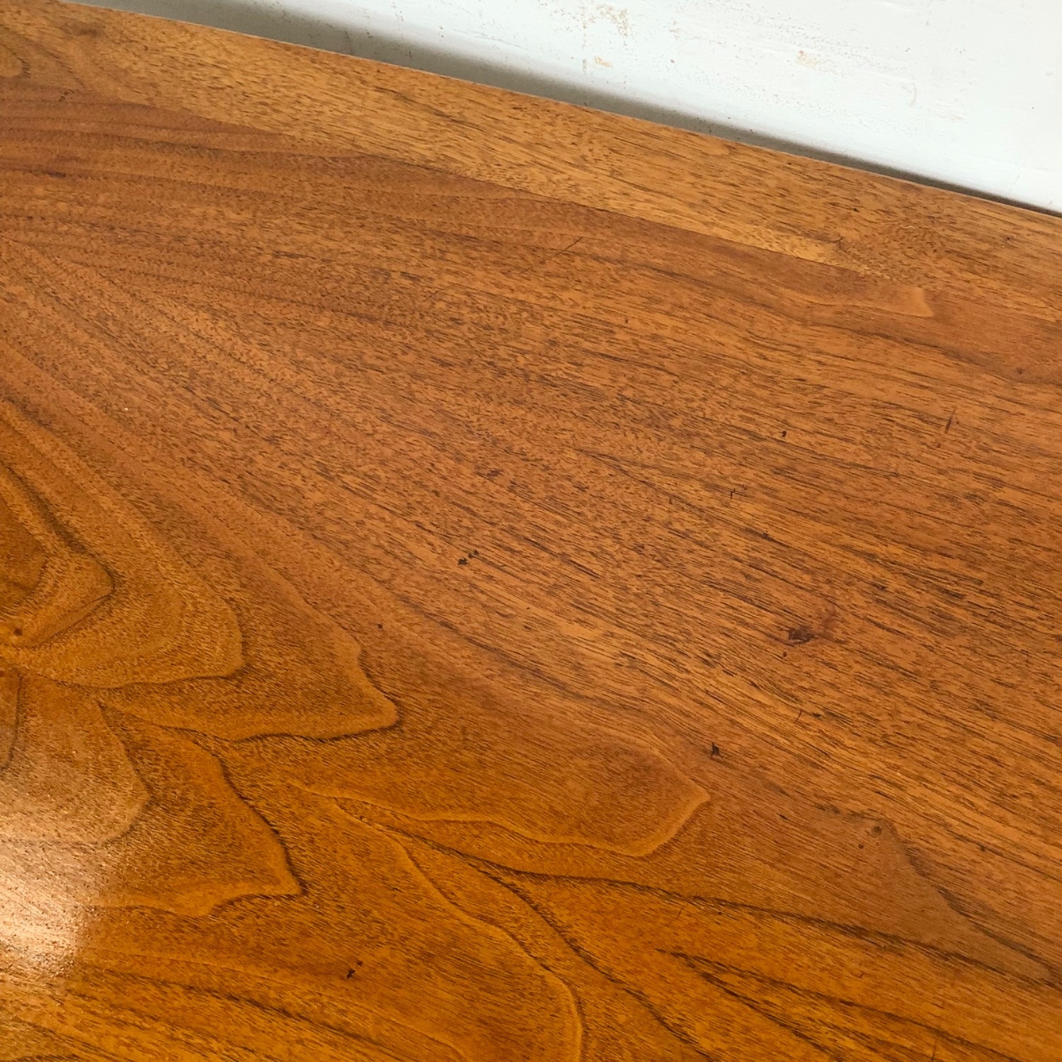 Scandinavian Modern Teak Surfboard Coffee Table - image-15