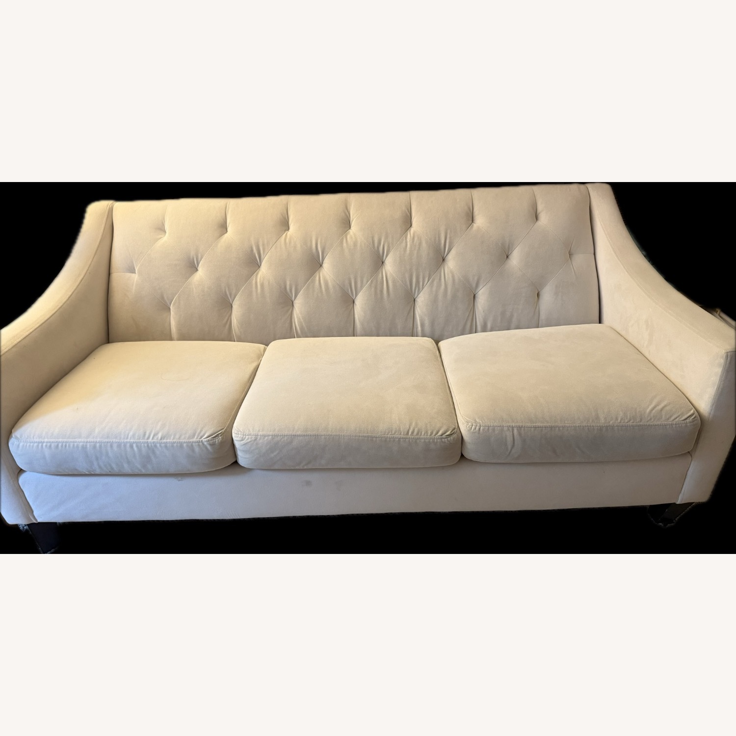 Macy’s Chloe 3 Seater Sofa - White - image-6