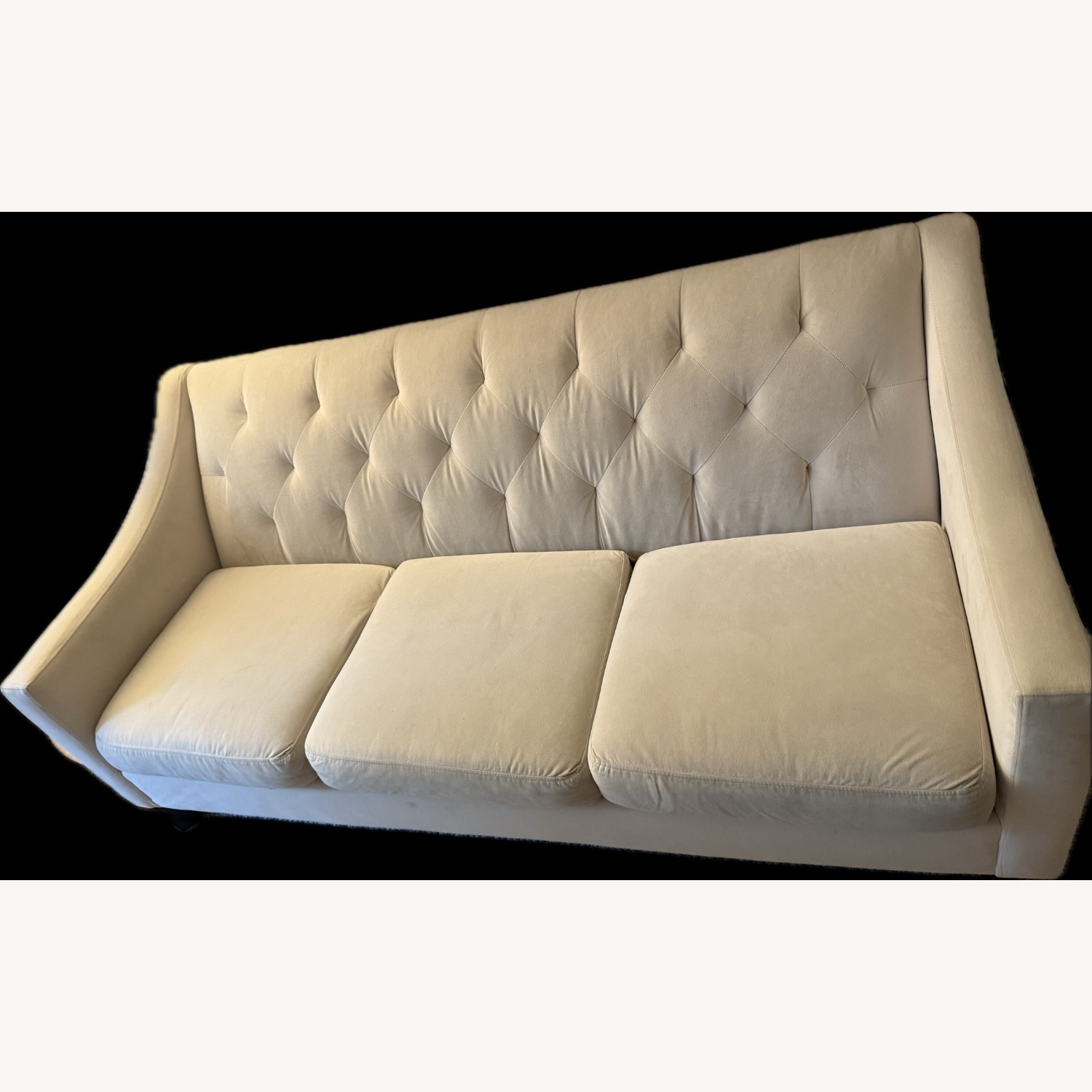 Macy’s Chloe 3 Seater Sofa - White - image-5