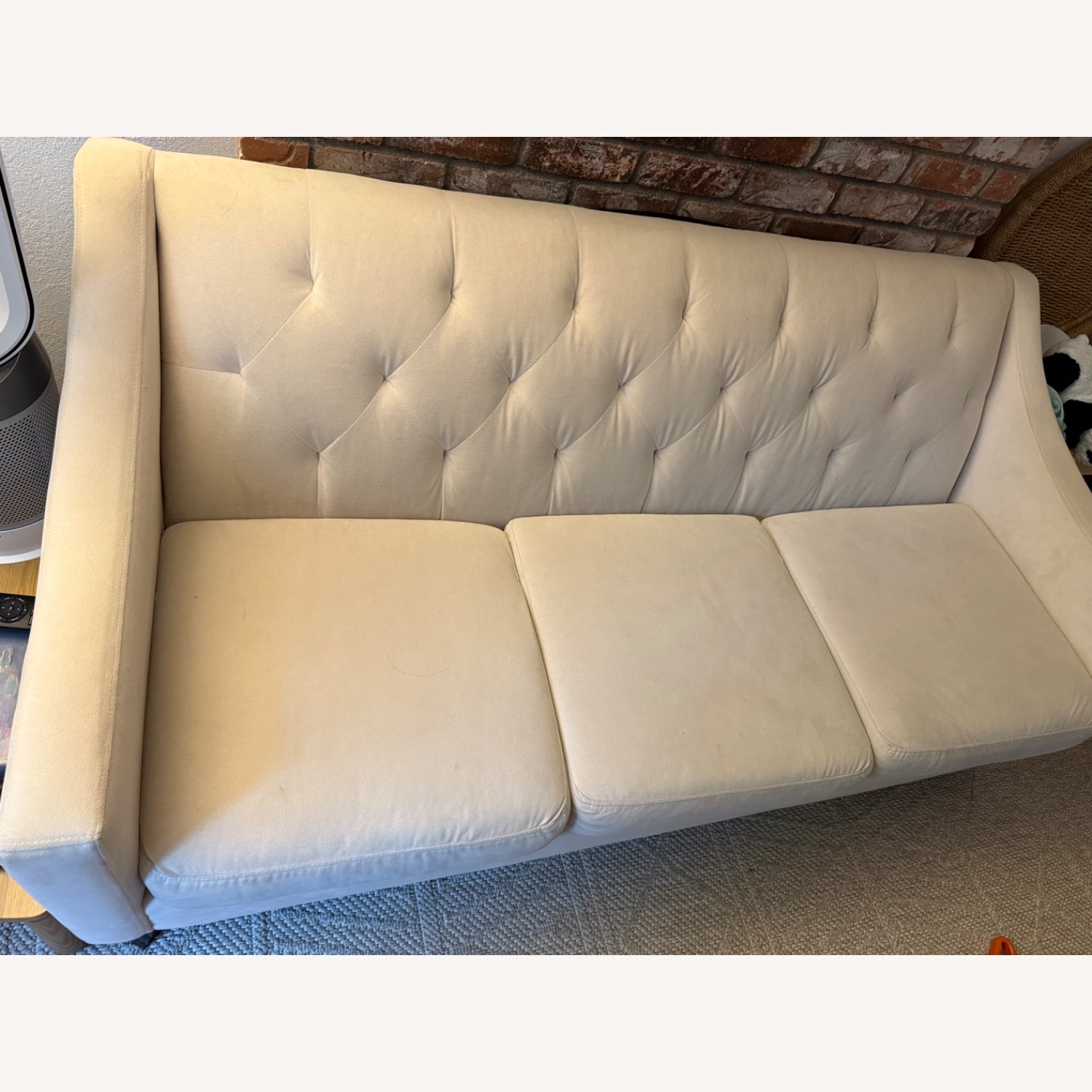 Macy’s Chloe 3 Seater Sofa - White - image-3