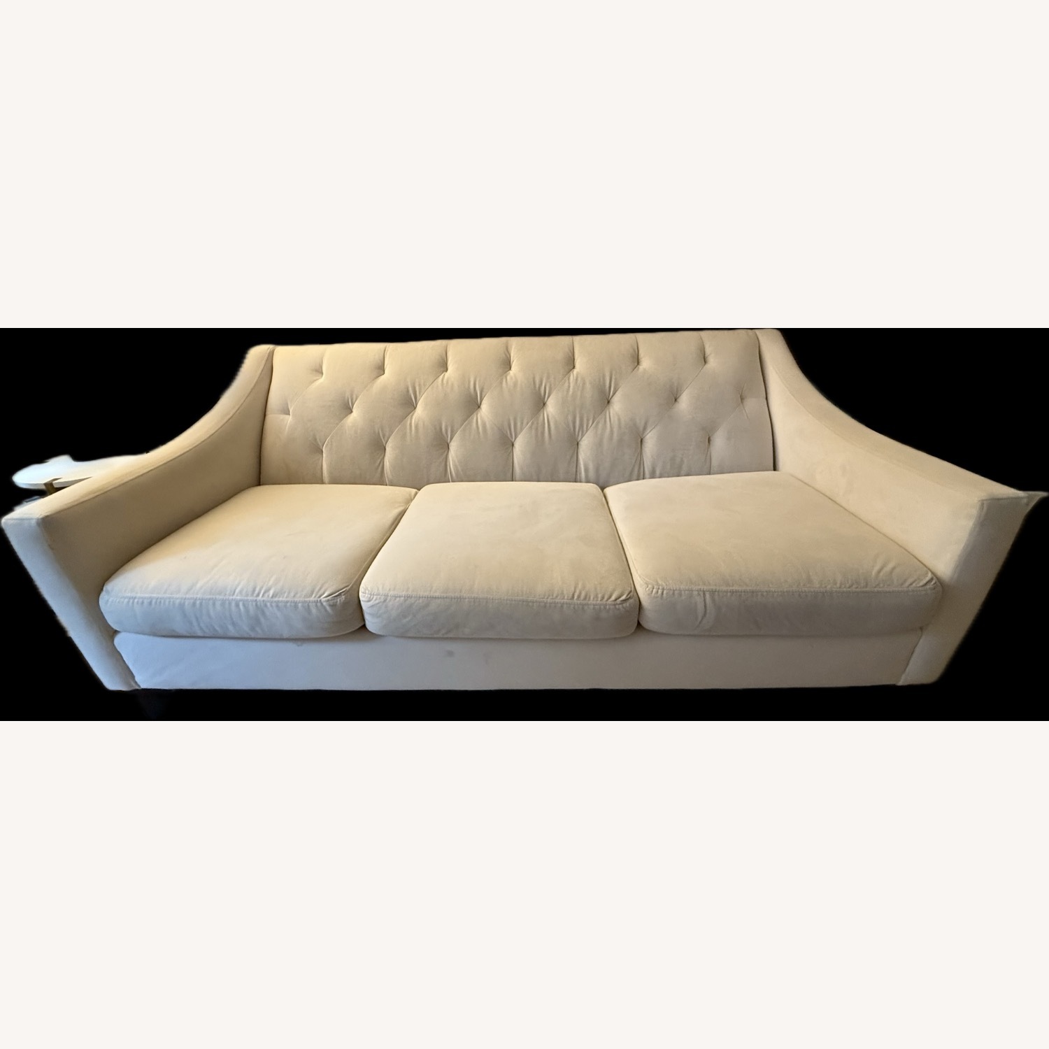 Macy’s Chloe 3 Seater Sofa - White - image-7