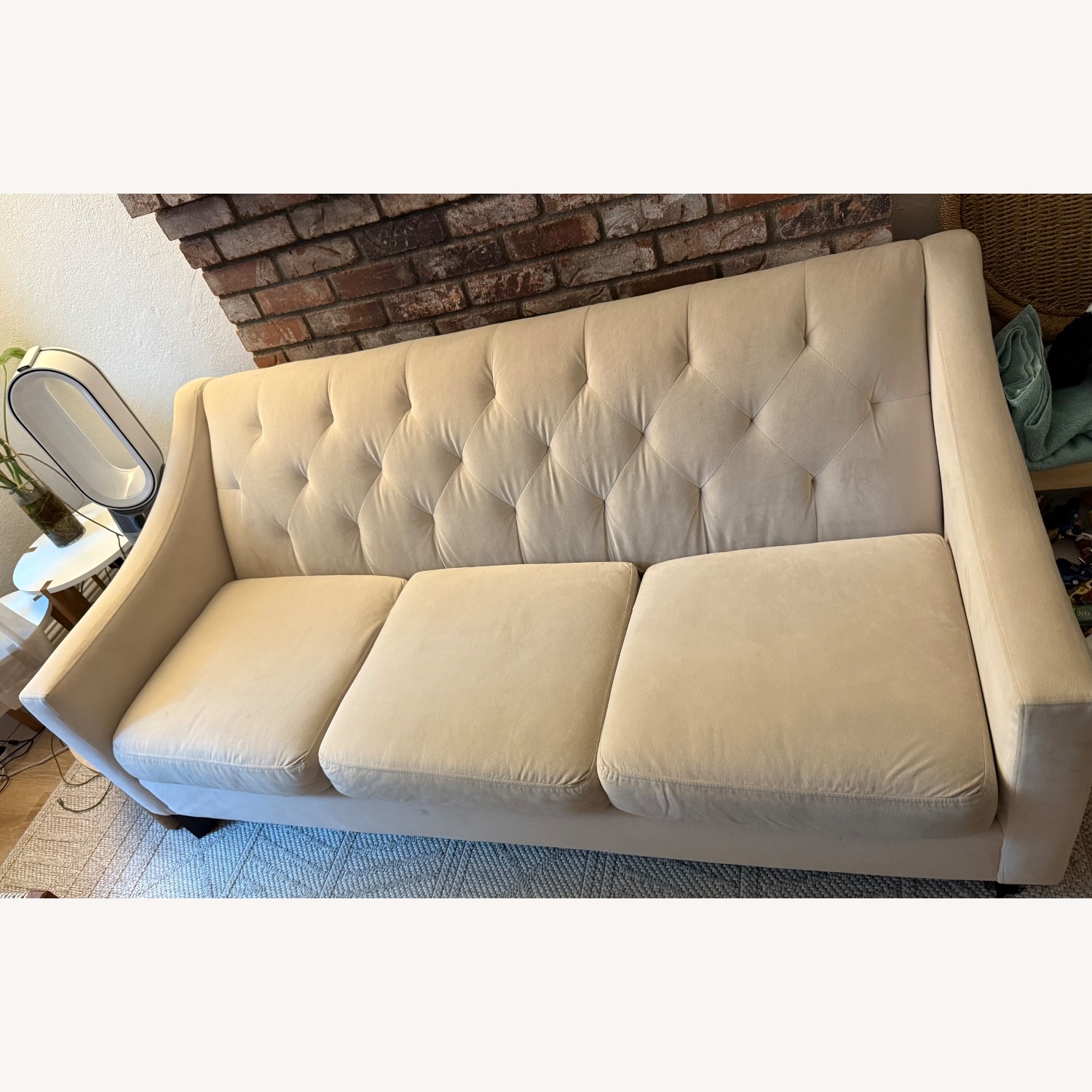 Macy’s Chloe 3 Seater Sofa - White - image-2