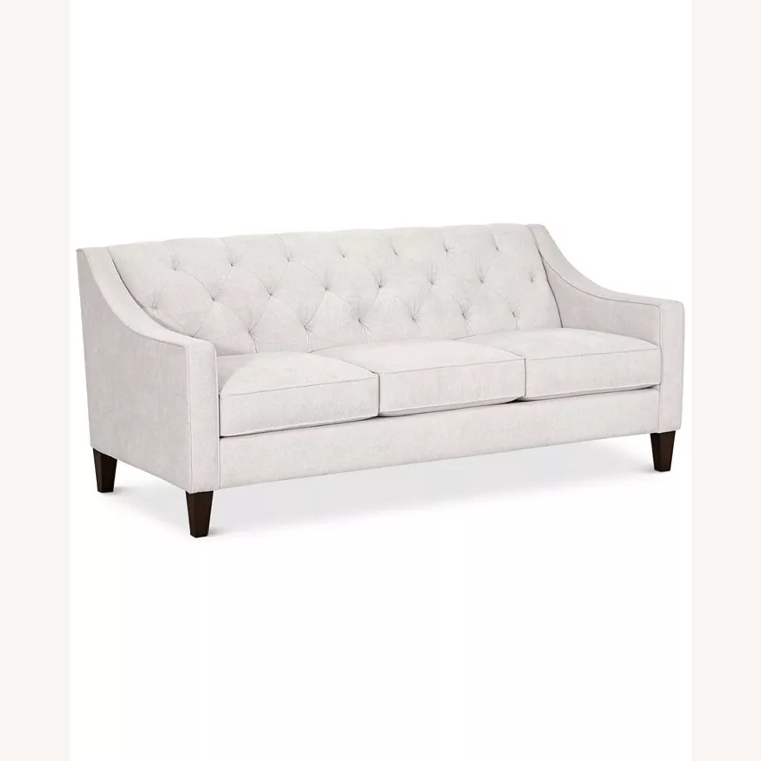 Macy’s Chloe 3 Seater Sofa - White - image-0