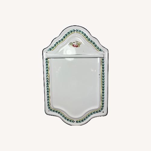 Used Vintage French Enamelware Ladle Holder Wall Rack for sale on AptDeco