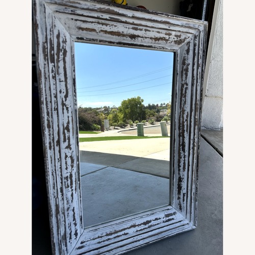 Used Distressed Wall Mirror for sale on AptDeco