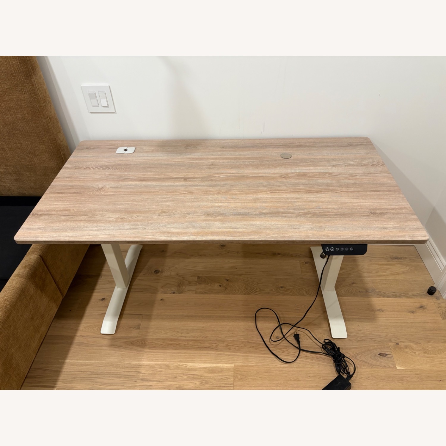 Electric Height Adjustable Standing Desk - image-1
