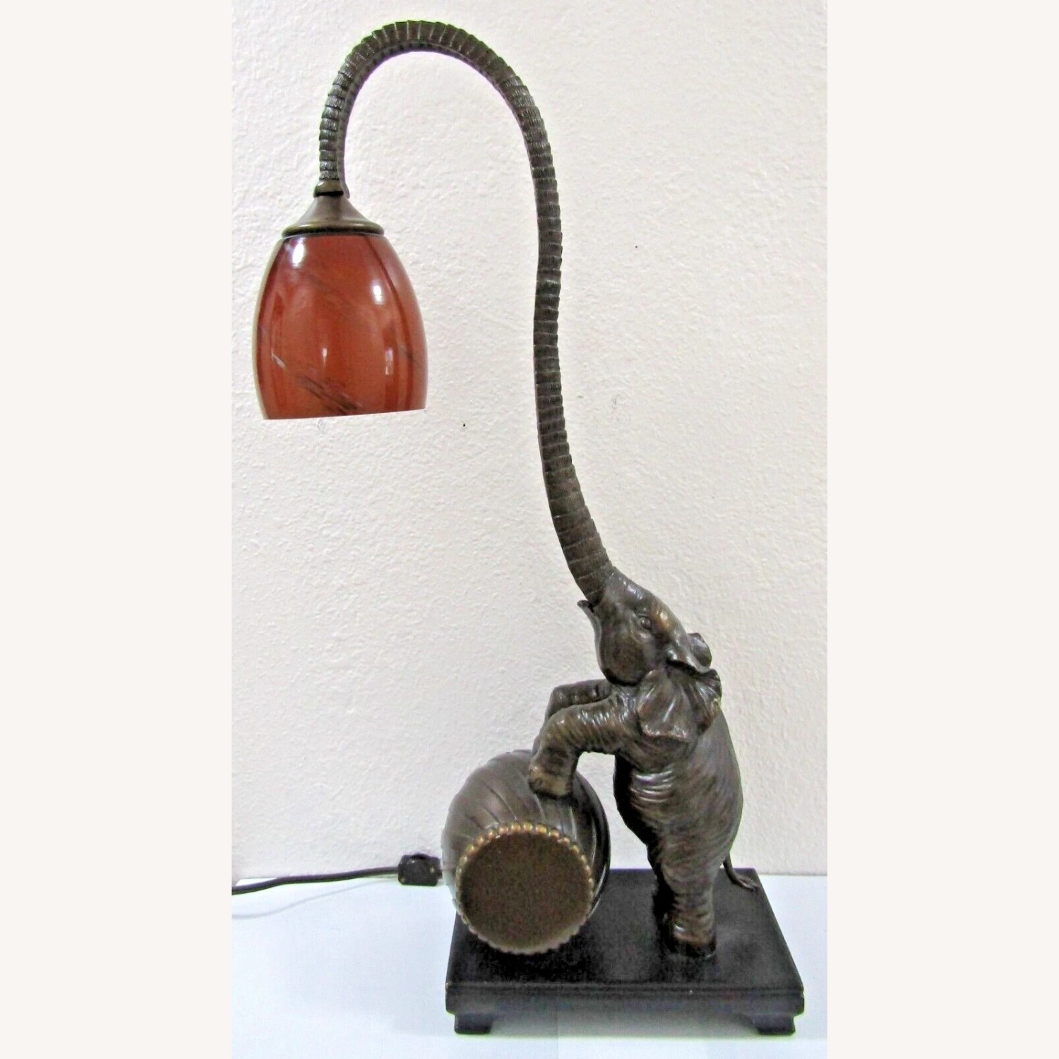 Austin Standing Elephant on Barrel Table Lamp 2007 - image-9