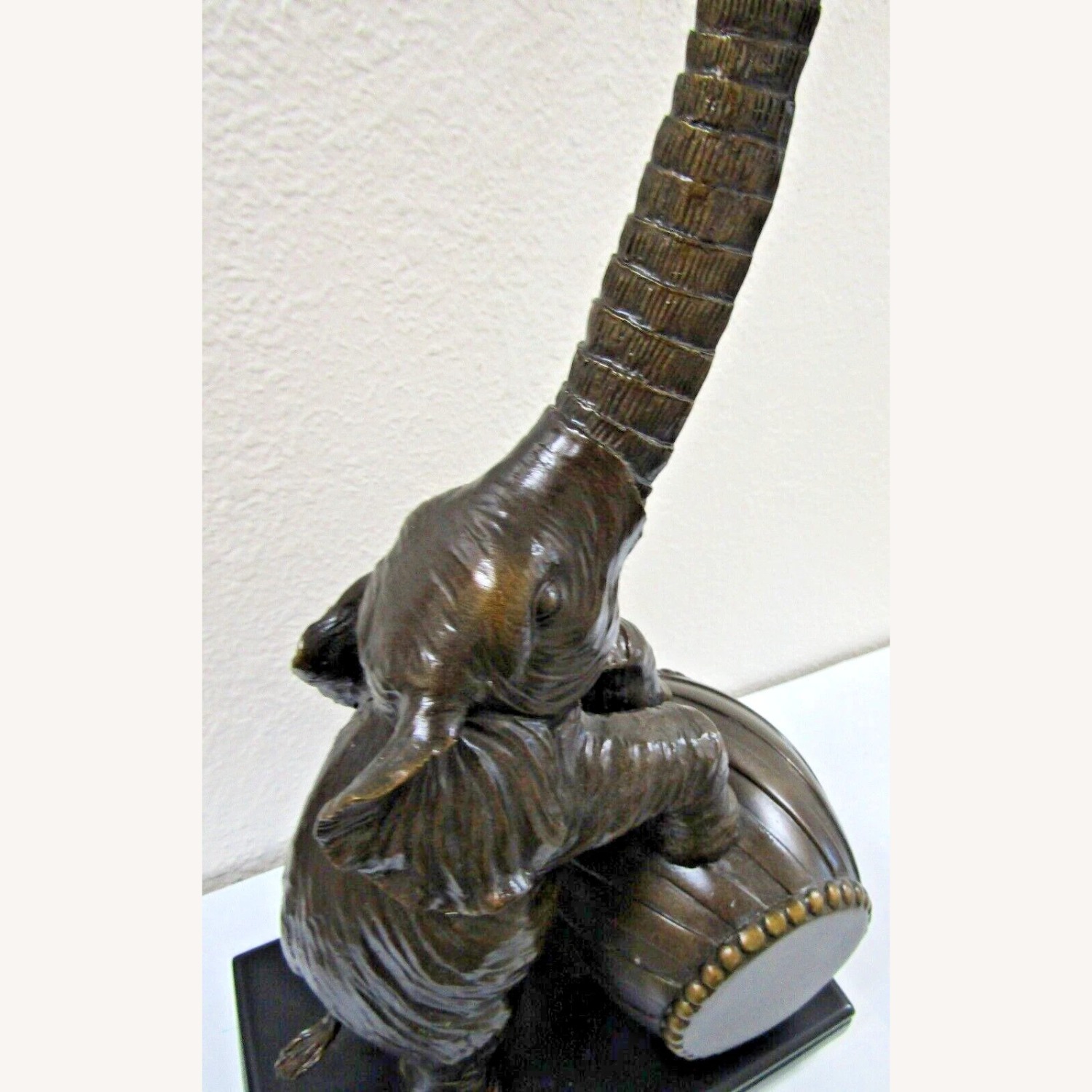 Austin Standing Elephant on Barrel Table Lamp 2007 - image-3