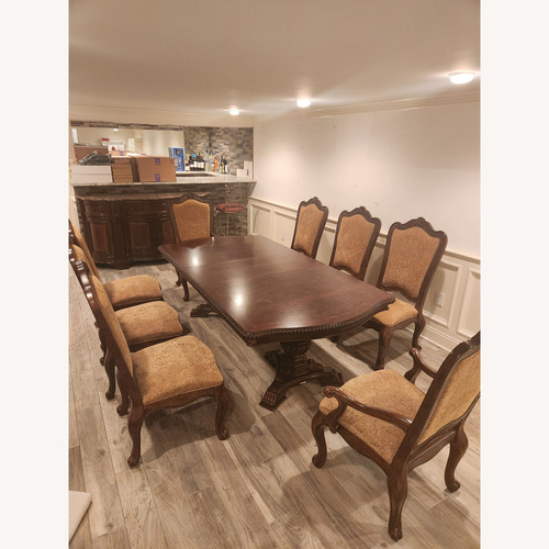Used Mahagony Dining Set for sale on AptDeco