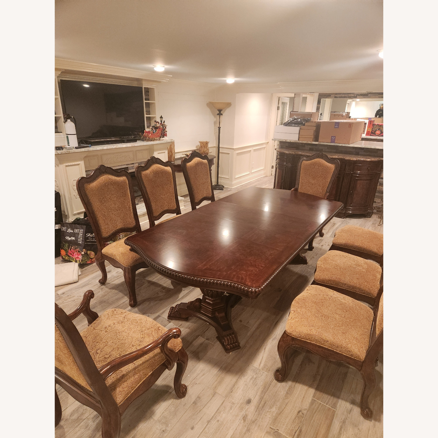 Mahagony Dining Set - image-3