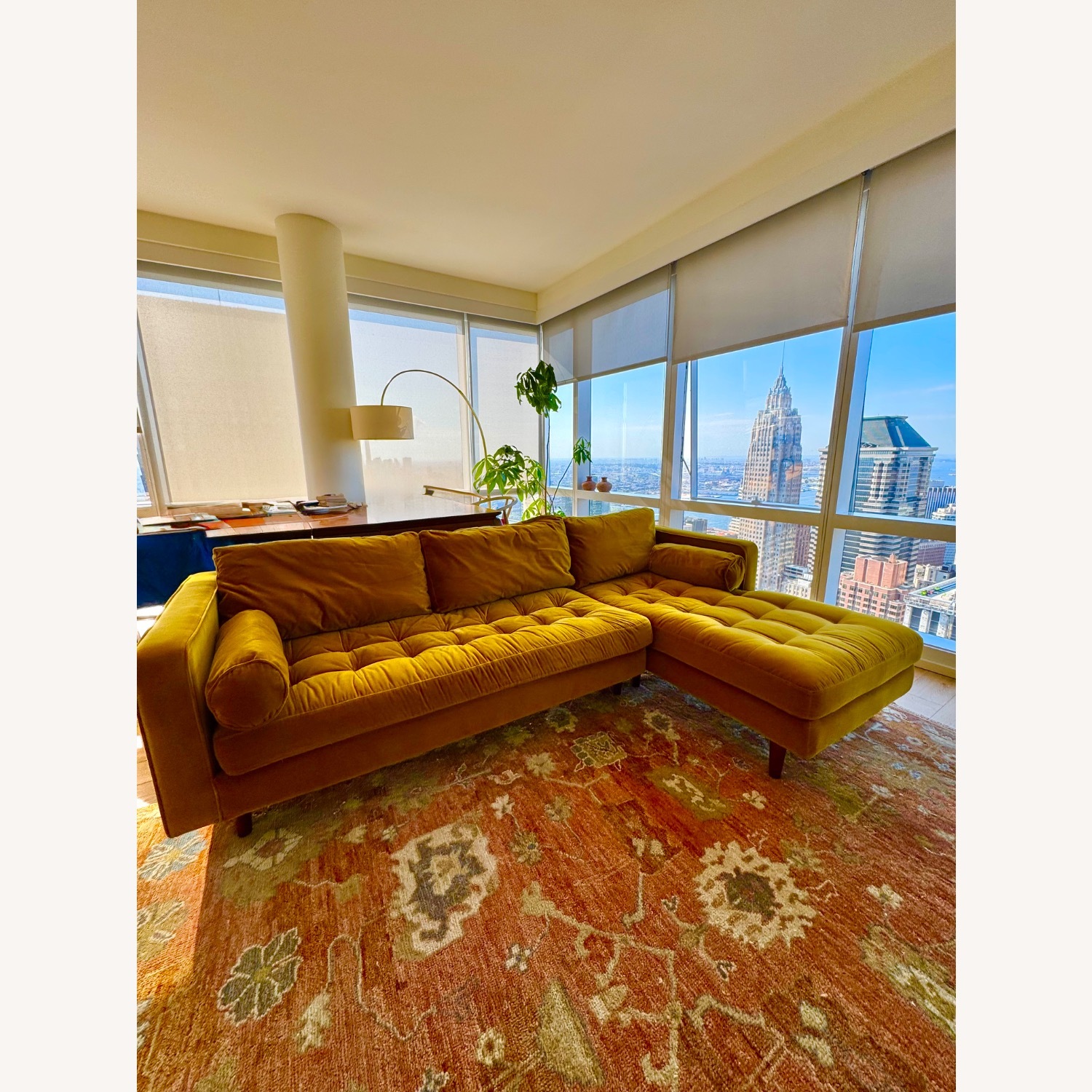 Sven Velvet Sofa - image-2