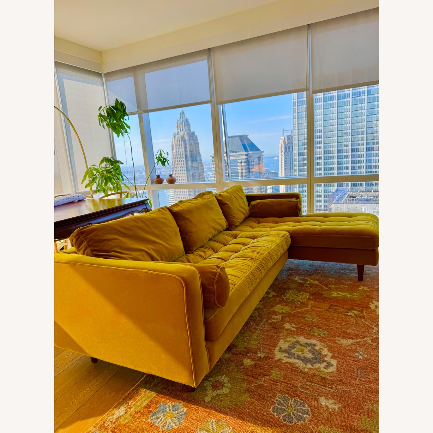 Sven Velvet Sofa - image-3