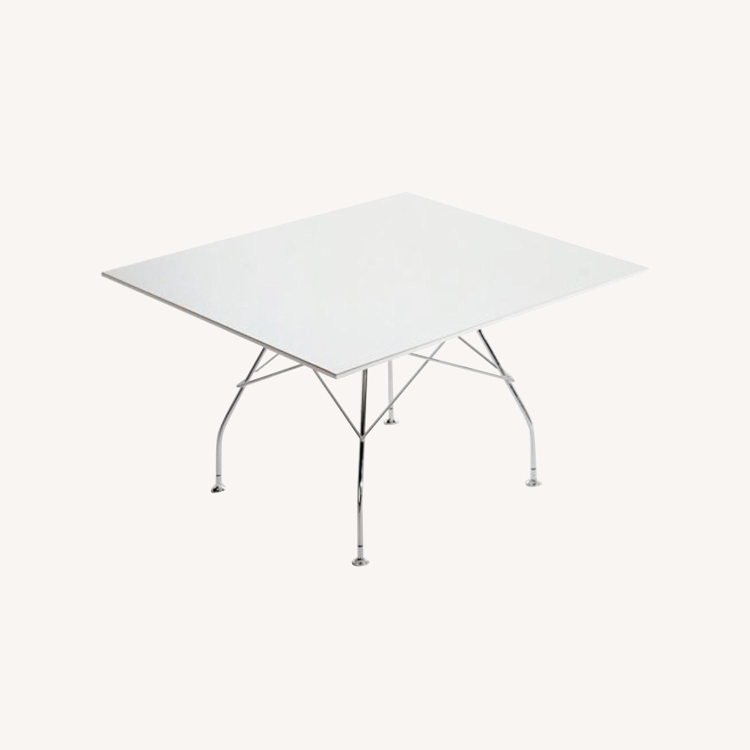 Kartell Square Lacquered Glossy Table - image-0