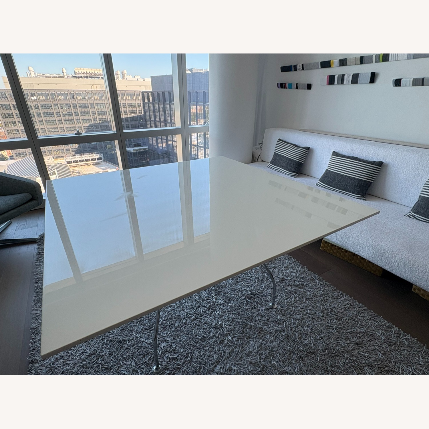 Kartell Square Lacquered Glossy Table - image-5