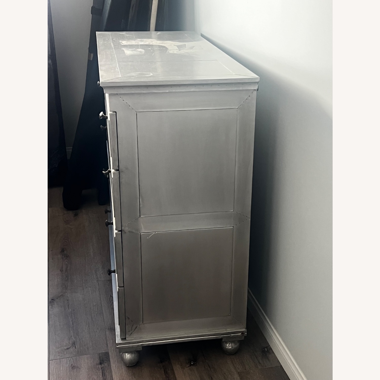 RH Annecy Metal Wrapped 5 Drawer Dresser - image-4