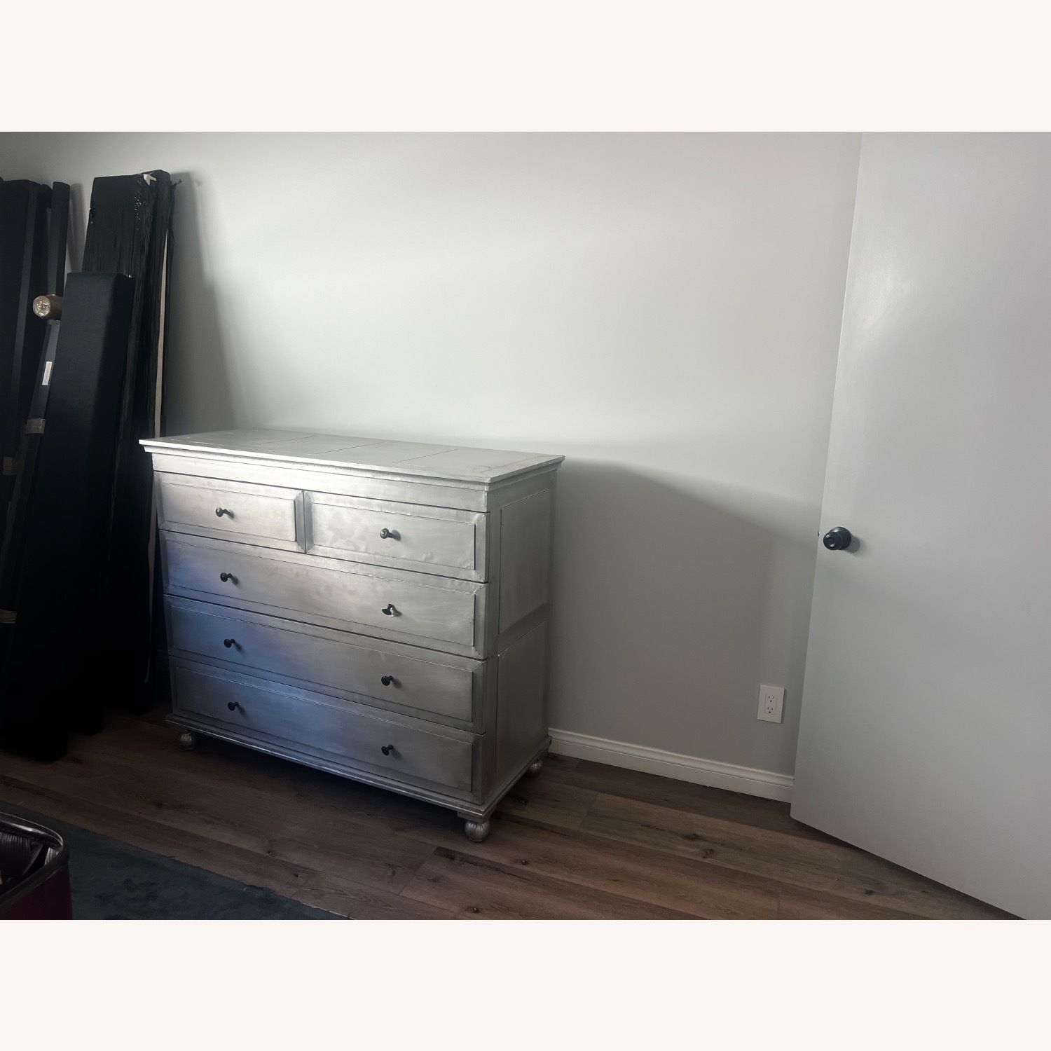 RH Annecy Metal Wrapped 5 Drawer Dresser - image-2