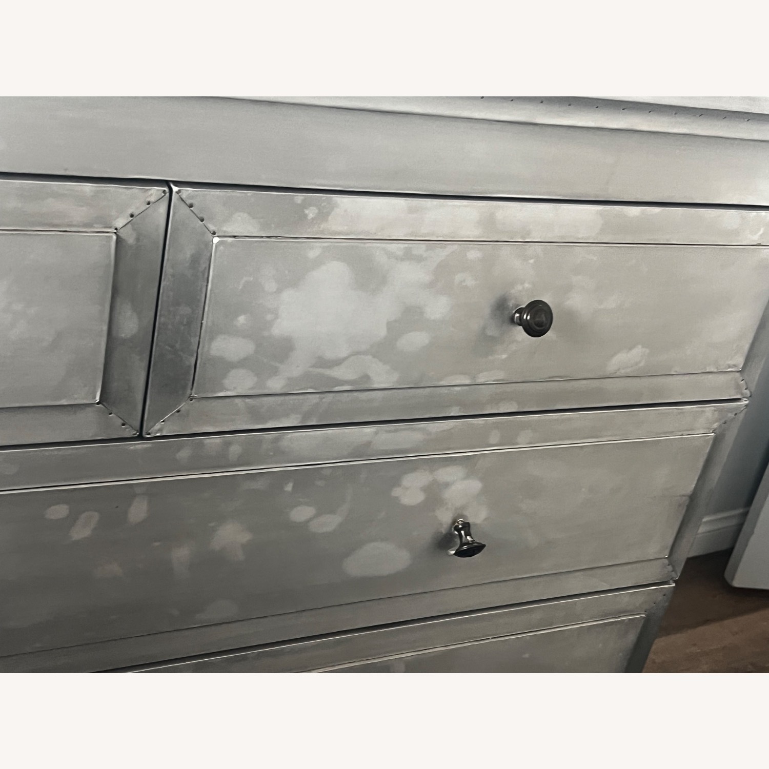 RH Annecy Metal Wrapped 5 Drawer Dresser - image-3