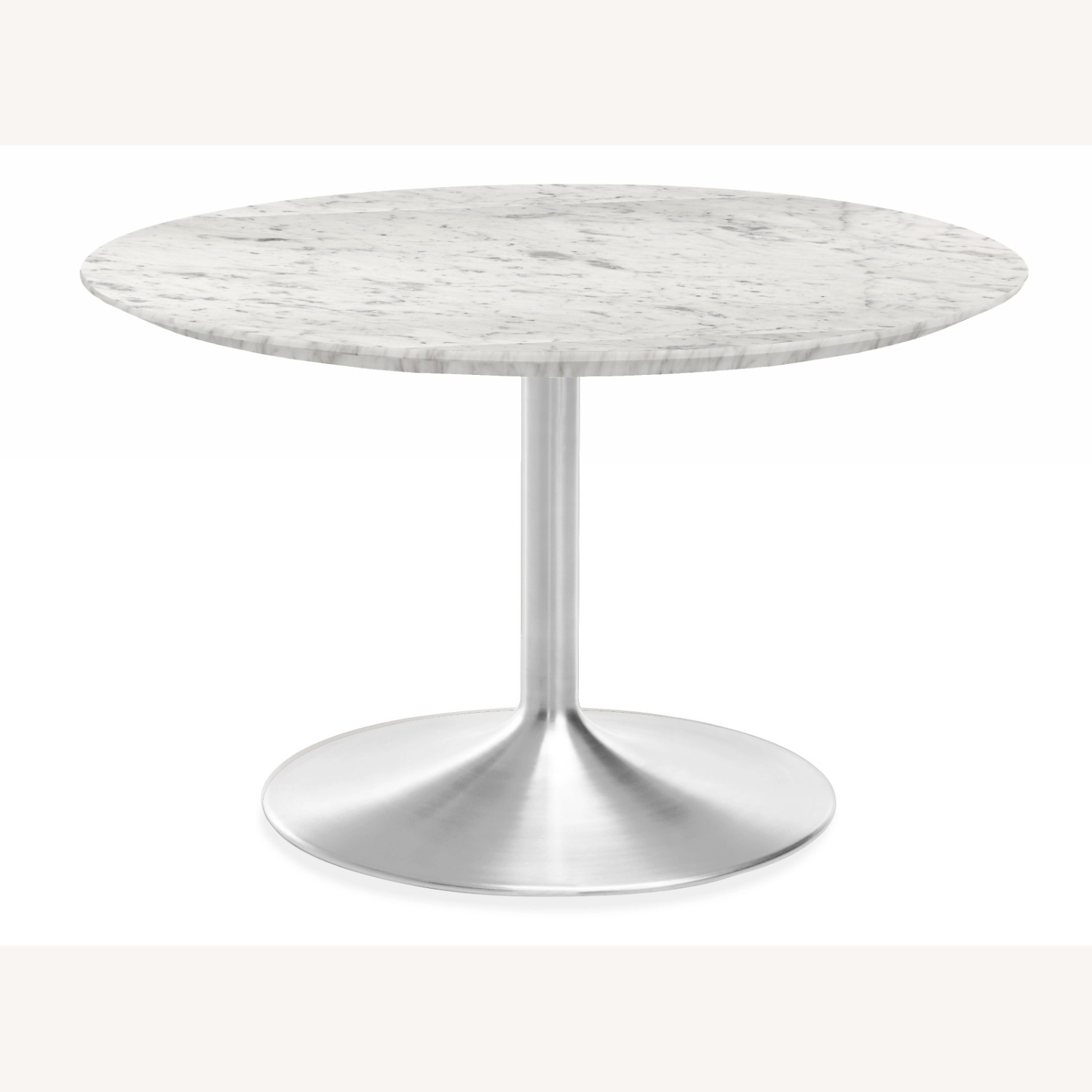 Room & Board Aria White Marble Tulip Dining Table - image-6