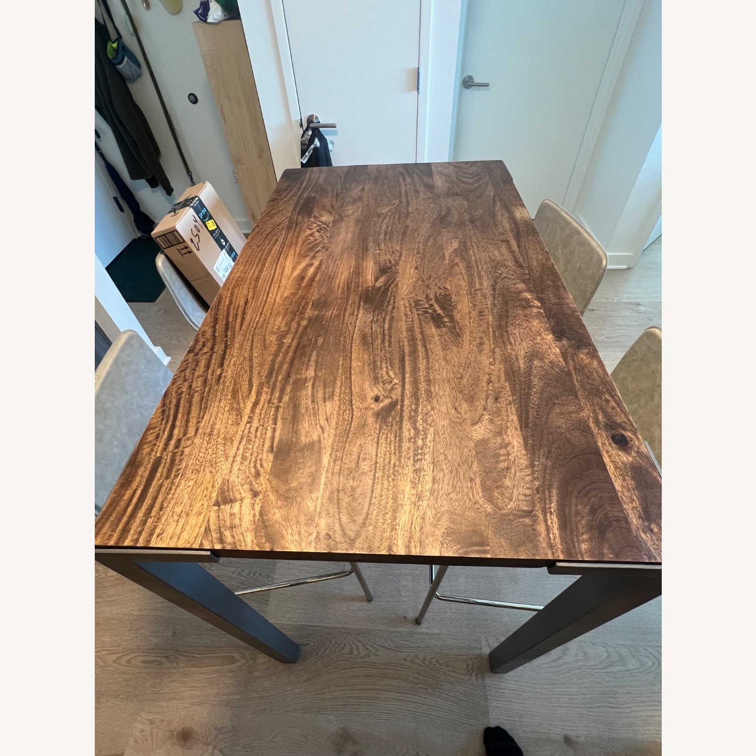 CB2 Dining Table and Stools - image-3