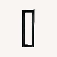 Baroque Weathered Zinc Leaner Mirror 