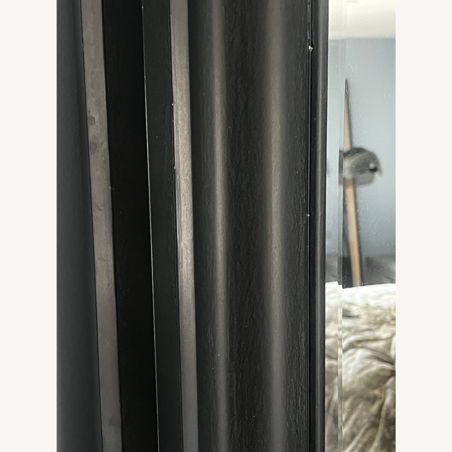 Baroque Weathered Zinc Leaner Mirror  - image-4