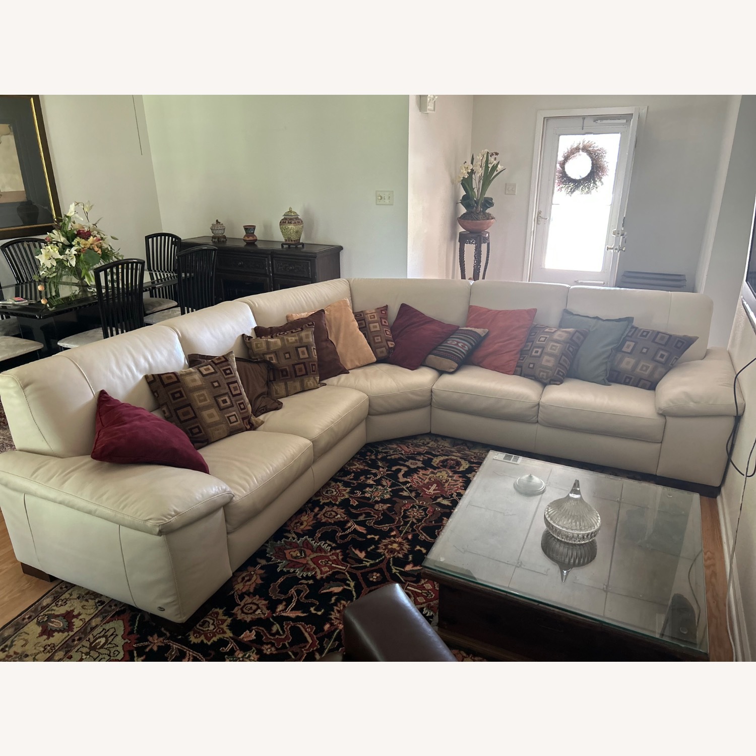 ItalSofa Leather Sectional - image-1