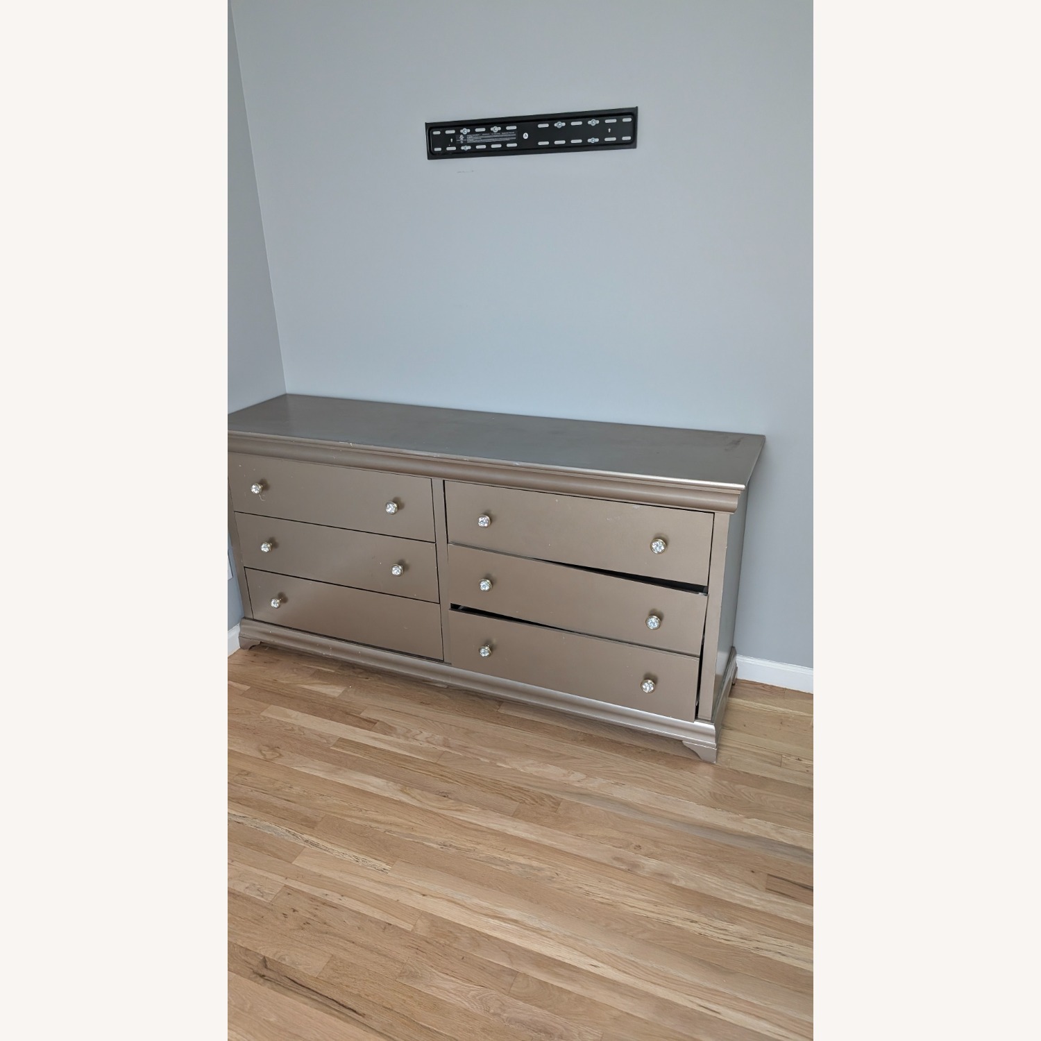 Chest of Drawers Gold/Brown - image-3