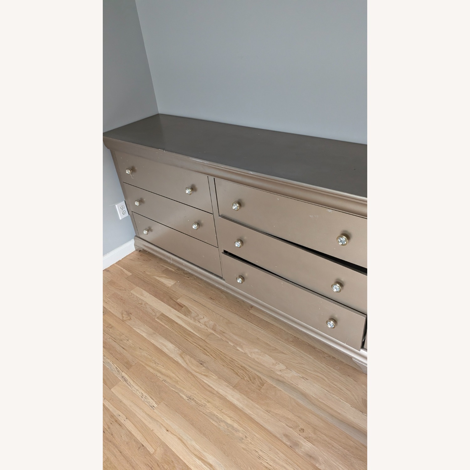 Chest of Drawers Gold/Brown - image-2