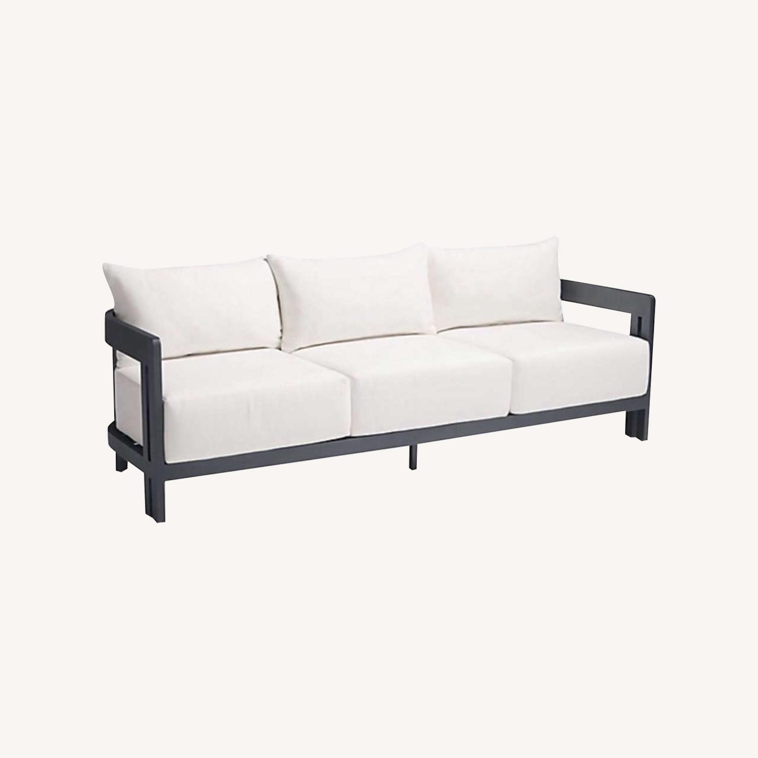 Georgia Ave White Kiss sofa - image-0