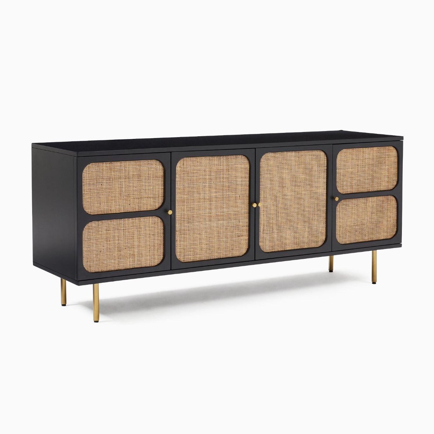 West Elm Ida Woven Media Console 68" - image-7