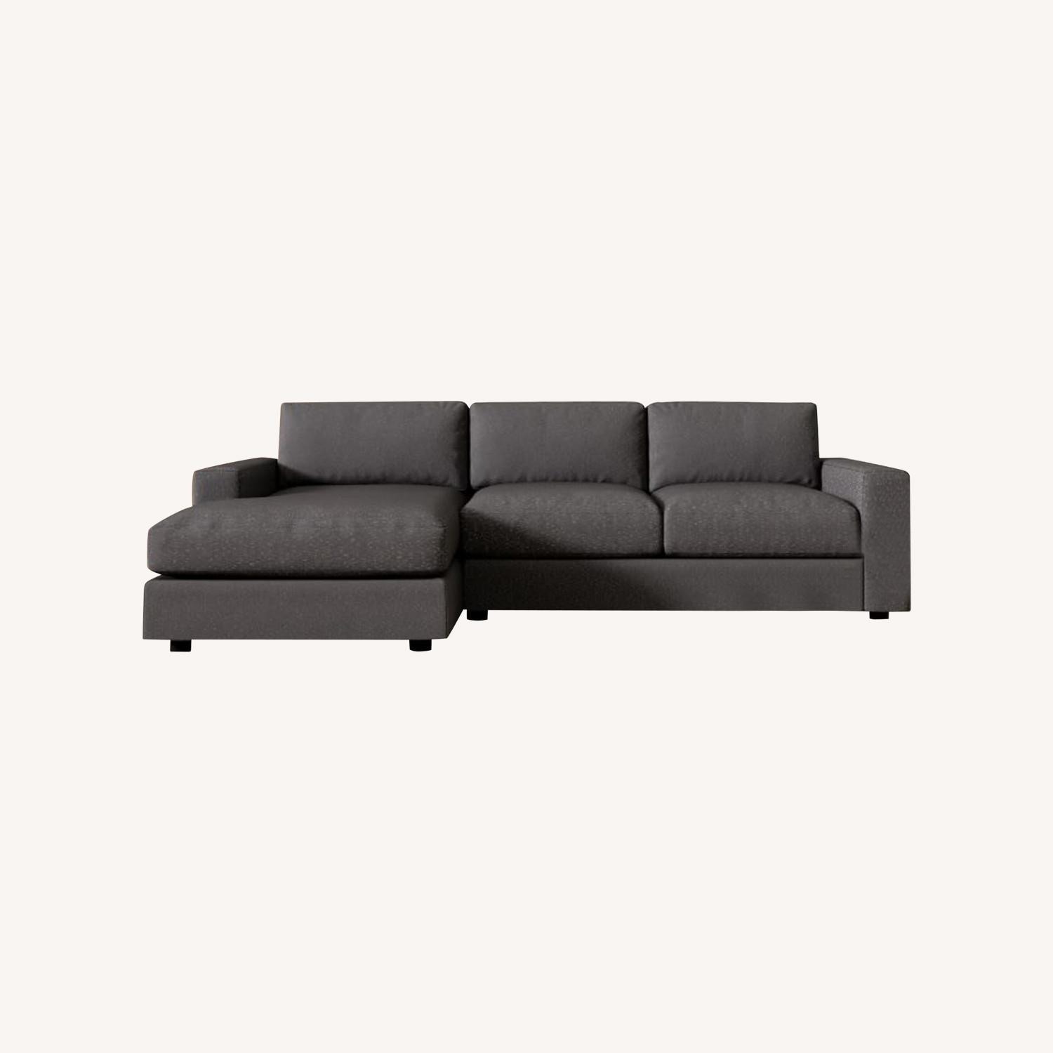 West Elm Urban 2-Piece Chaise Sectional - image-0