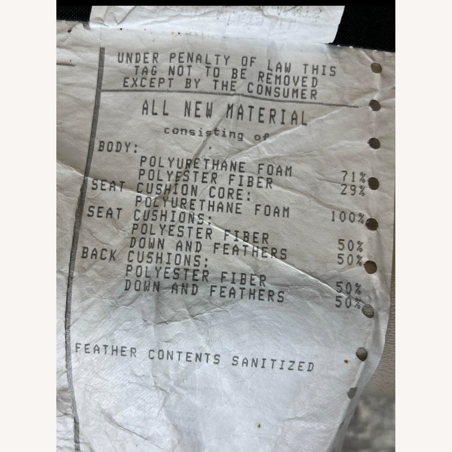 Z Gallerie Cream Sofa - image-7