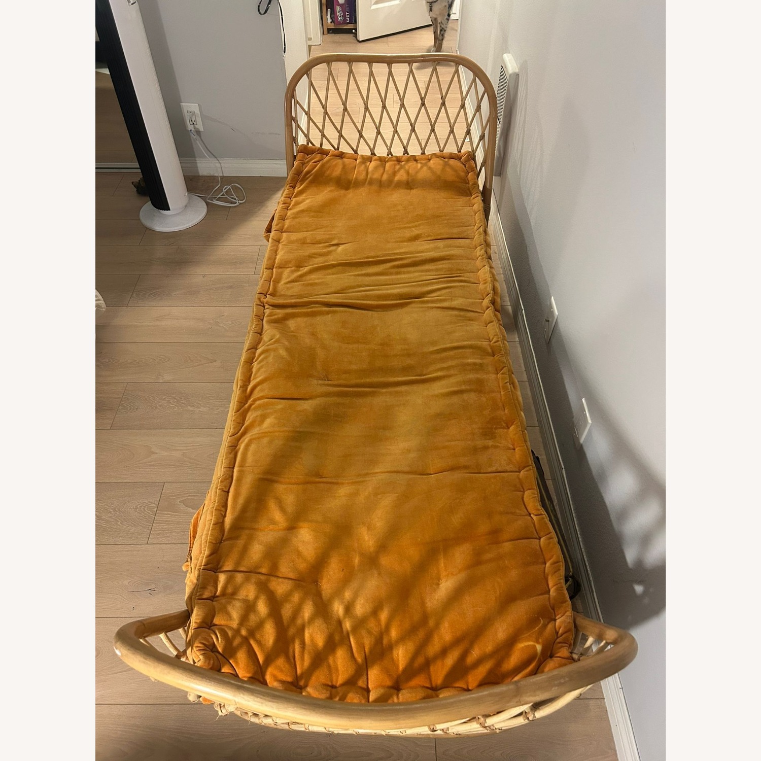 Urban Outfitters Kaliko Boho Rattan Daybed - image-3