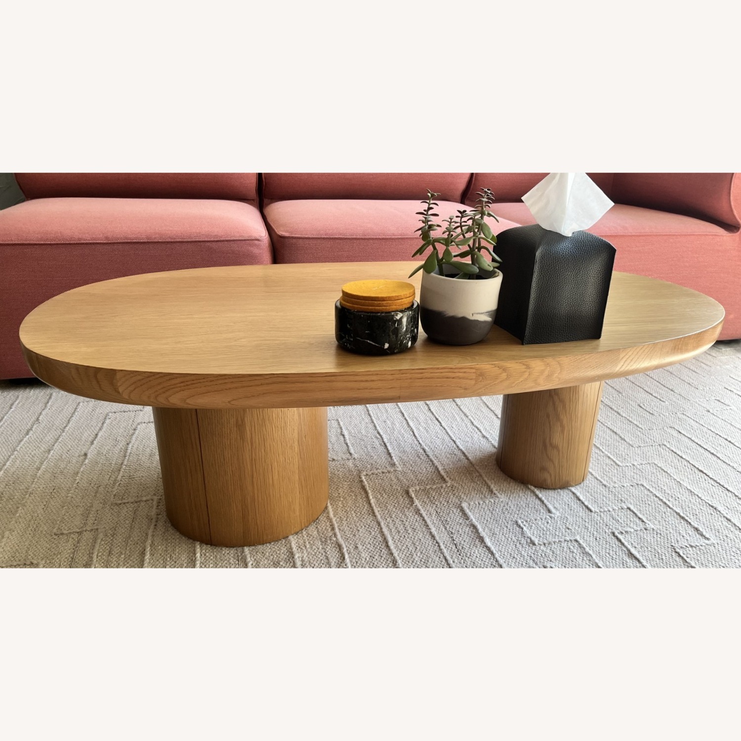 Baarlo 46" Coffee Table - Oak - image-3