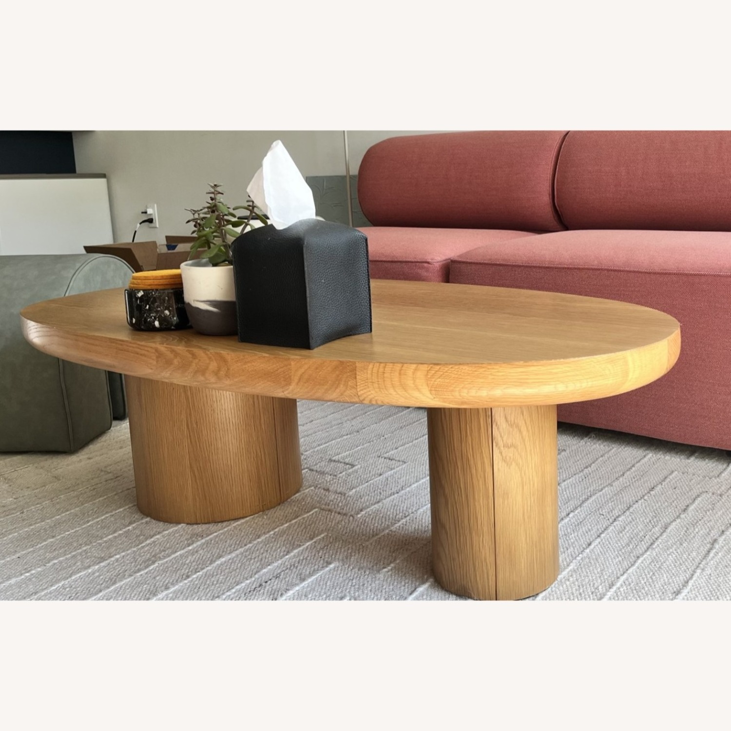 Baarlo 46" Coffee Table - Oak - image-4