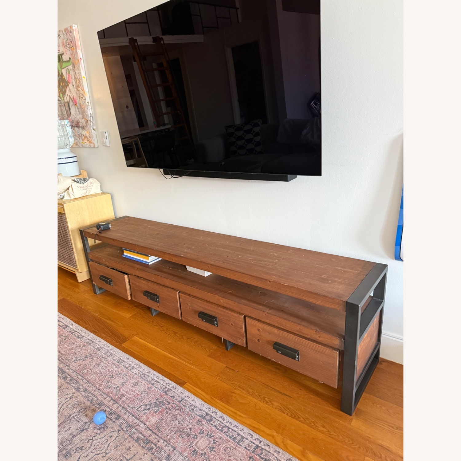 West Elm Bin Pull 4-drawer Media Console - image-2