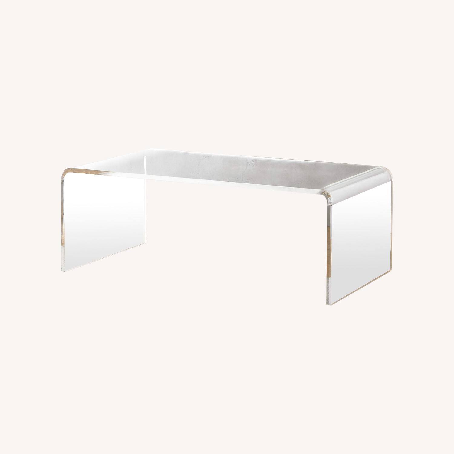 CB2 Peekaboo Acrylic Coffee Table - image-0