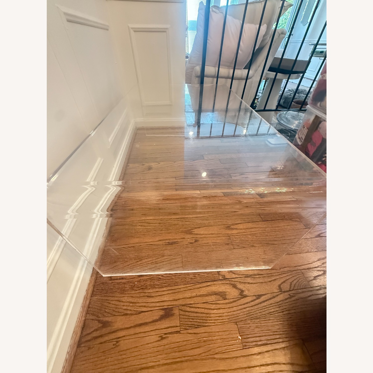 CB2 Peekaboo Acrylic Coffee Table - image-3