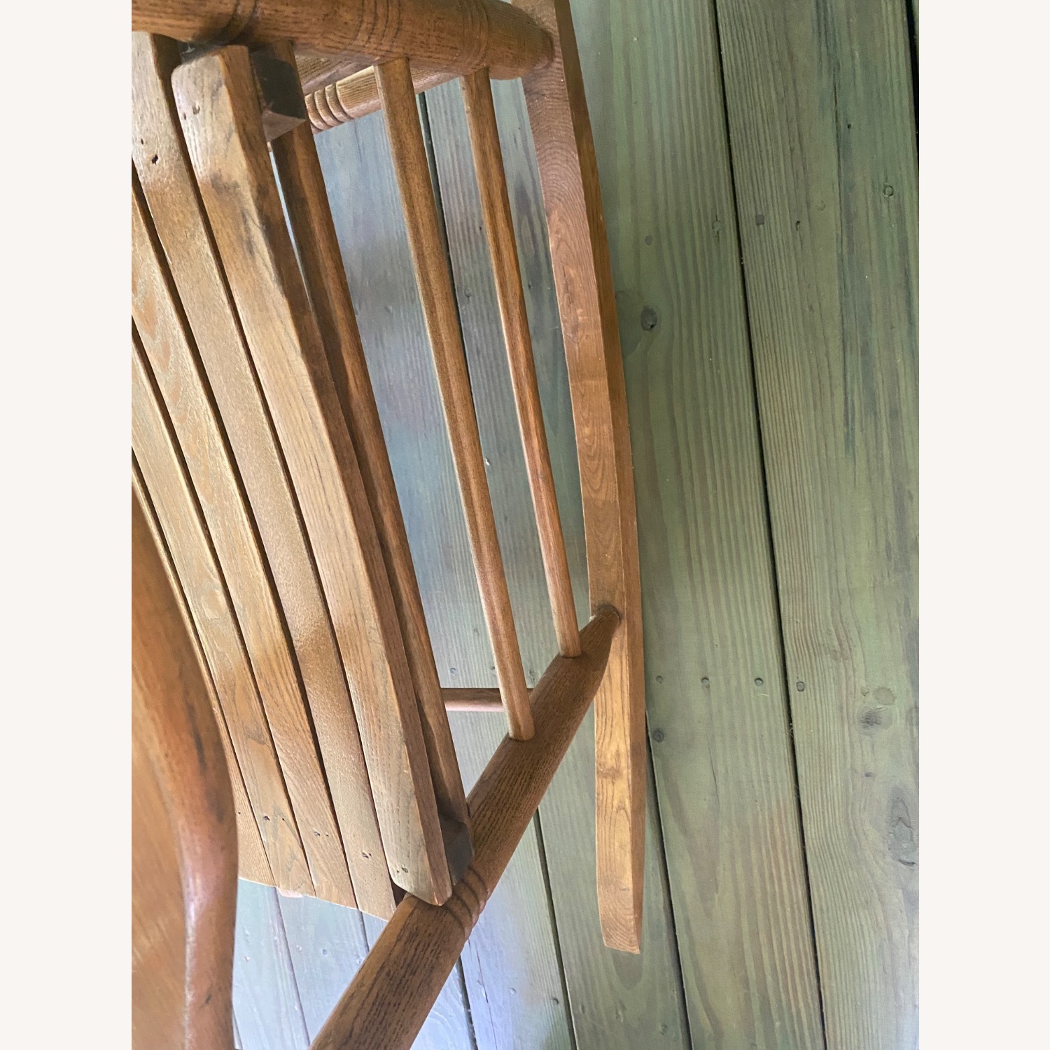 Solid Oak Rocking Chair - image-12