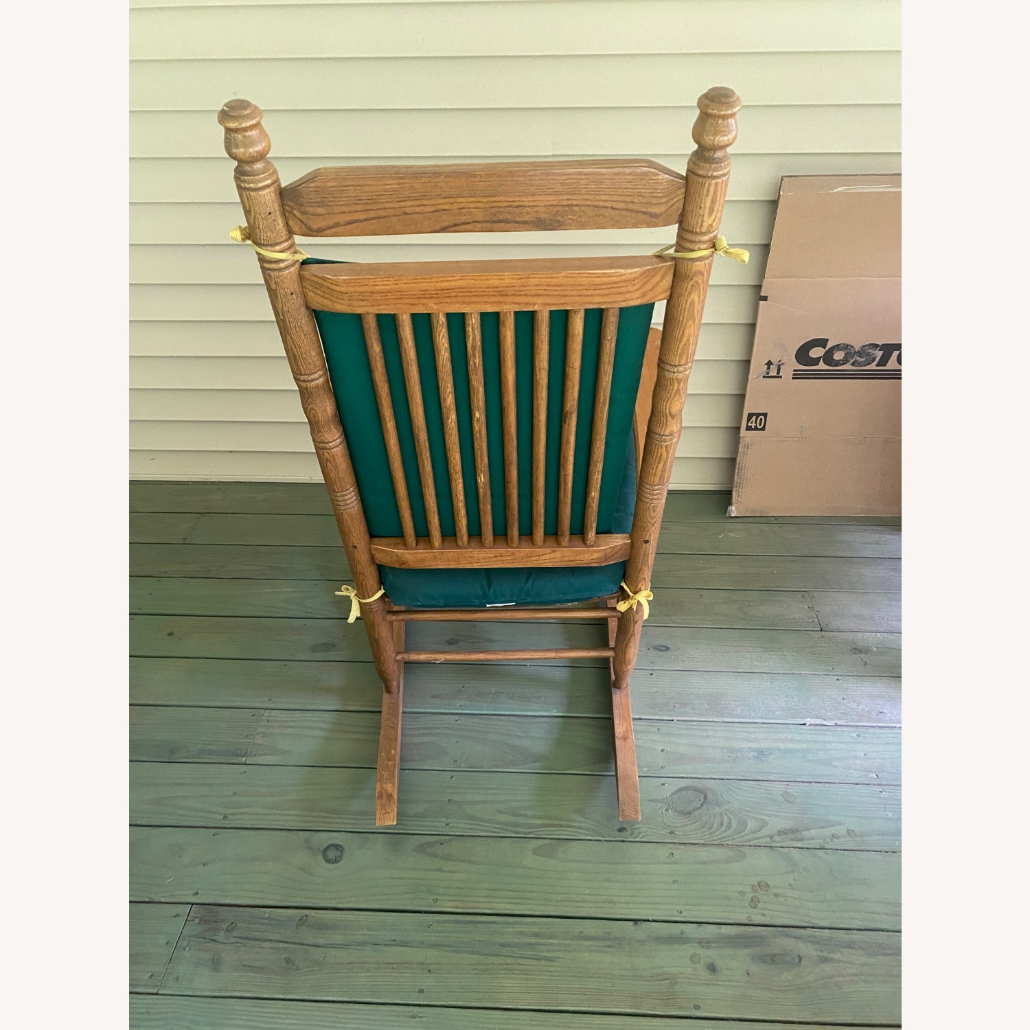 Solid Oak Rocking Chair - image-3