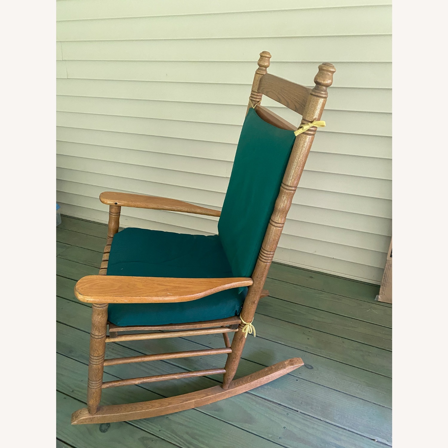 Solid Oak Rocking Chair - image-2
