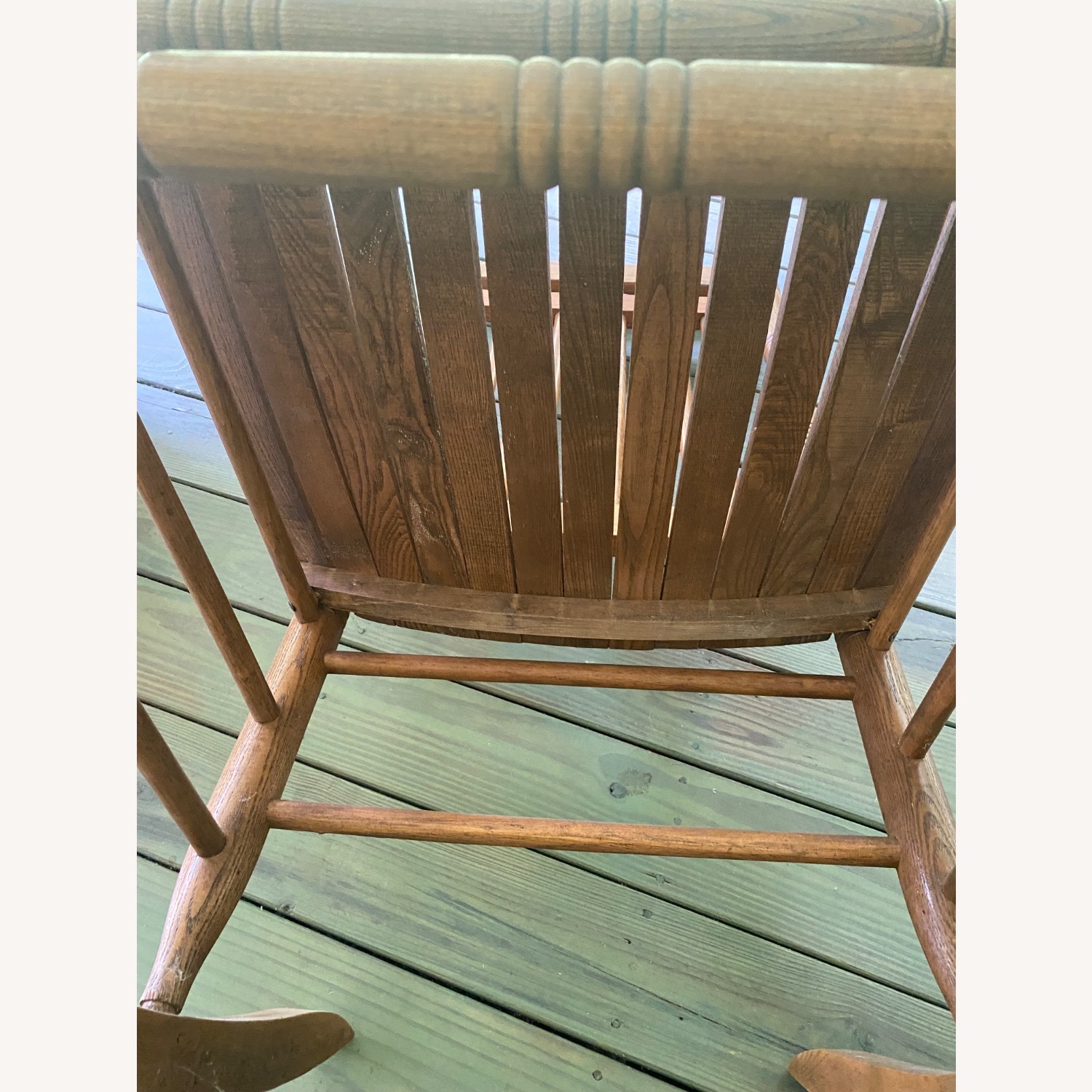 Solid Oak Rocking Chair - image-10