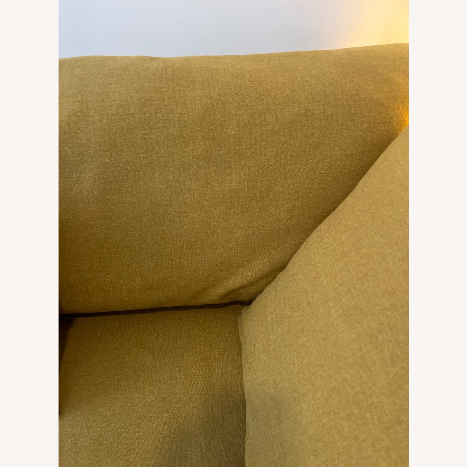 Urban Outfitters Huxley Mustard Cushion Sofa - image-11